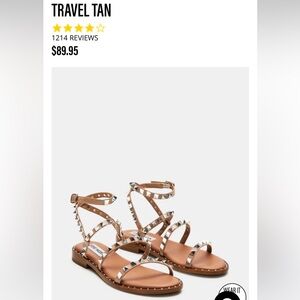 Steve Madden studded sandals